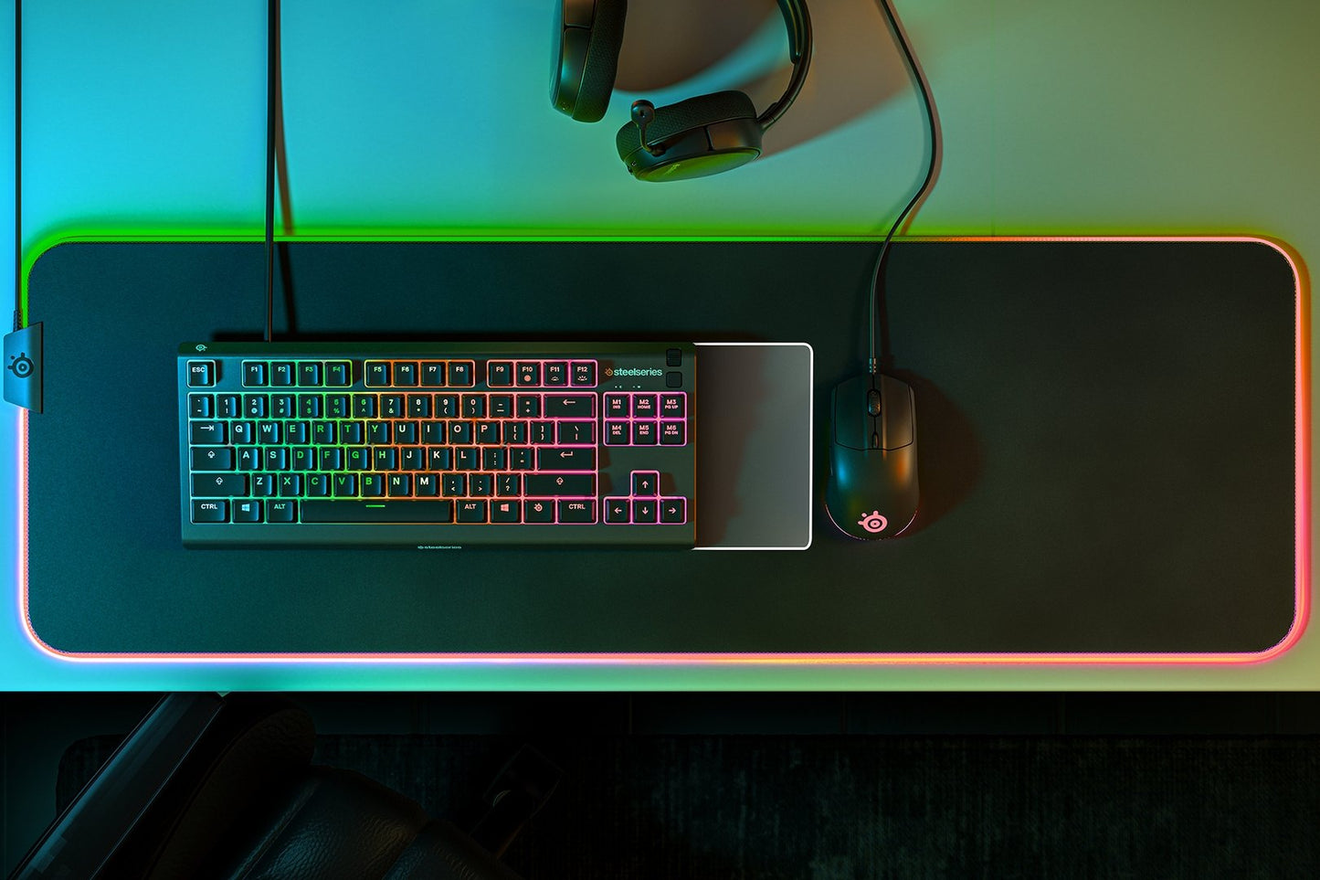 SteelSeries Apex 3 TKL RGB Gaming Keyboard